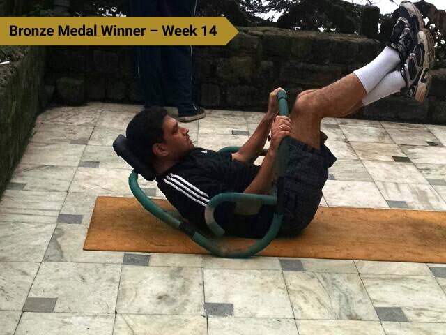 Highlights of Vinod Gupta's #MyFit100Days Journey Highlights of Vinod Gupta's #MyFit100Days Journey