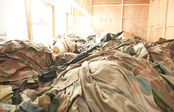 Old Military Uniforms And Our Discarded Clothes Get A New Meaning