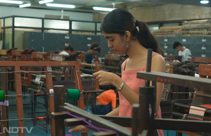 For a design project, students of the National Institute of Design (NID) in Ahmedabad are repurposing old clothes. They purchased the raw materials from two prominent markets of Ahmedabad - Dilli Darwaza, a market for second-hand clothes and Daryapur, a place for textile waste. Following this, clothes are taken to the design lab to give them a new form, shape purpose and a new life.