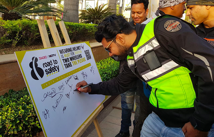 Road Safety Week: Over 100 Bikers Ride To Spread Awareness On Road Safety In Delhi