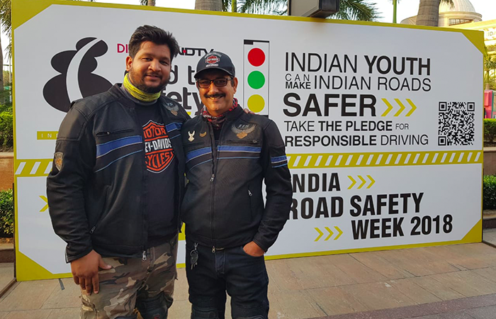 Road Safety Week: Over 100 Bikers Ride To Spread Awareness On Road Safety In Delhi