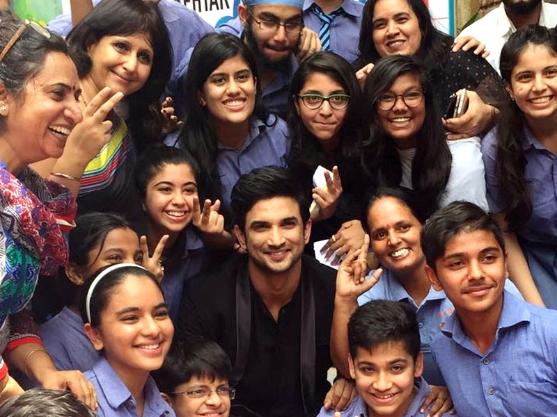 In Pics: Sushant Singh Rajput Interacts With Students At Behtar India Conclave
