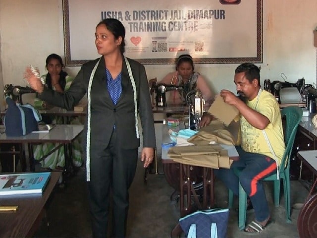 Photo : USHA Is Generating Job Opportunities For Inmates And Disabled People By Imparting Them Vocational Skills