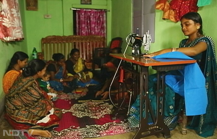 USHA has collaborated with the Meghalaya State Rural Livelihoods Society, or MSRLS, to set up training centres across different regions of Meghalaya. These women have gathered to learn a skill they have very limited knowledge of, but that doesn't discourage them.