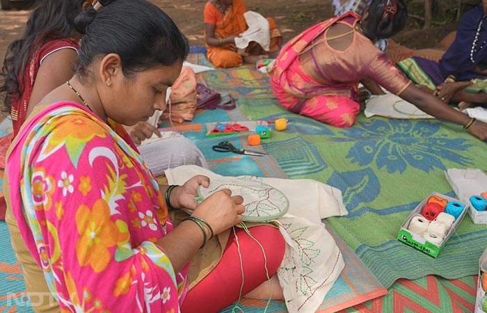 Usha Silai Schools Empowering Tribal Women Through Traditional Art Forms Across India