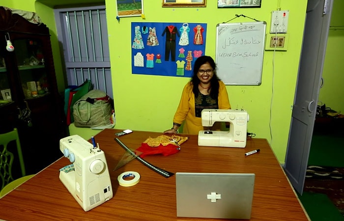 Savita Thakur, from Bihar, is another Silai School woman who is using the App for making her business grow. She makes video tutorials for her students and charges on the basis of the content she prepares.