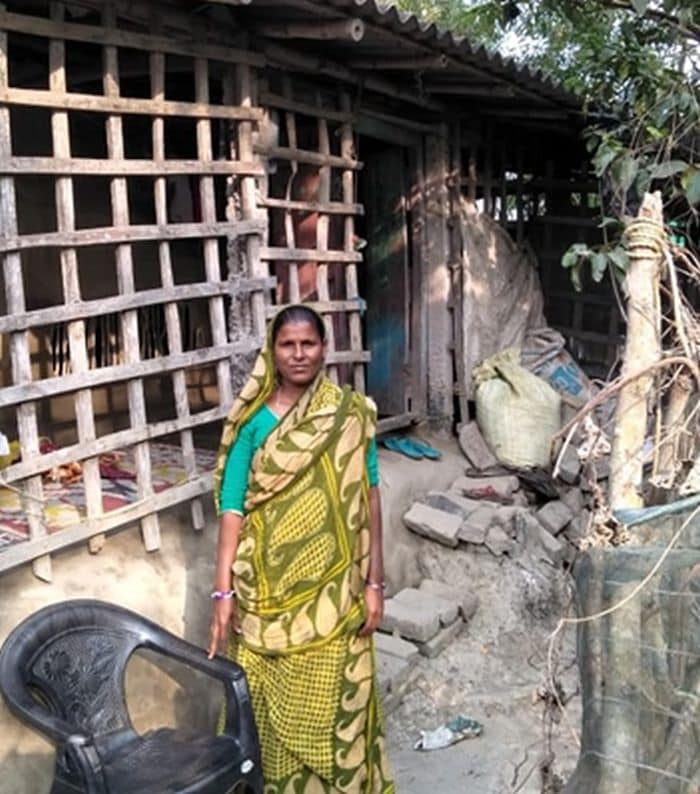 While the sewing job brings her Rs. 1500-2000 every month, fishing adds Rs. 500-700 in her monthly income.