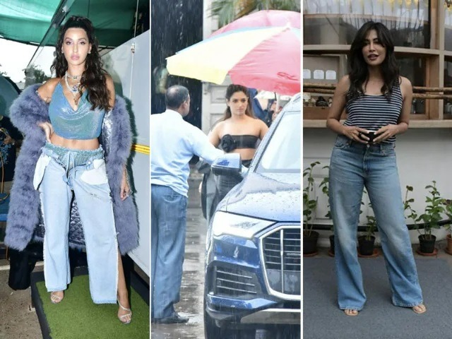 एक नज़र तमन्ना, चित्रांगदा सिंह, नोरा फतेही समेत कई बॉलीवुड स्टार्स के डे-आउटफिट पर