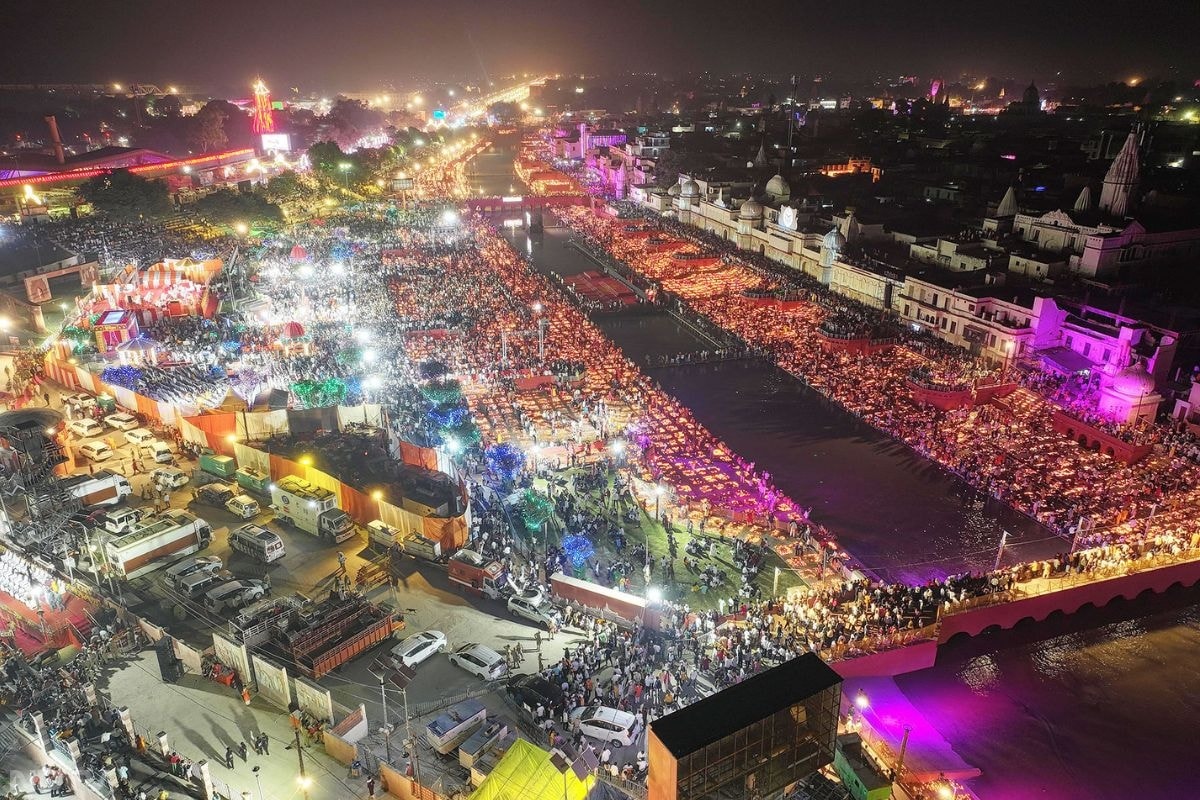 CM योगी आदित्यनाथ ने कहा कि प्राण प्रतिष्ठा के बाद अयोध्या एक नया इतिहास रच रहा है.