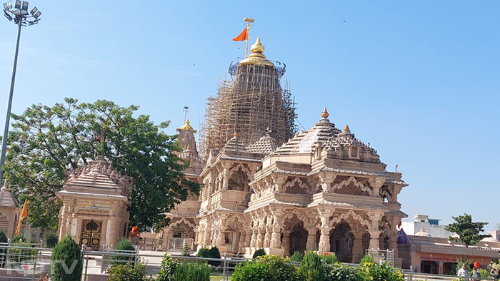 श्रीसांवलियाजी मन्दिर में 15 करोड़ की लागत से बन रहा कॉरिडोर, सामने आईं तस्वीरें