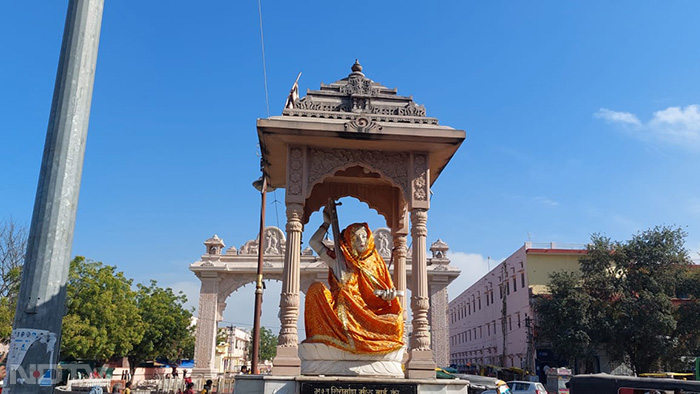 श्रीसांवलियाजी मन्दिर में 15 करोड़ की लागत से बन रहा कॉरिडोर, सामने आईं तस्वीरें