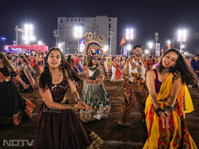 पिंक सिटी जयपुर में गरबा का जश्न