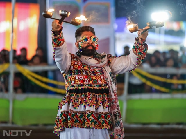 पिंक सिटी जयपुर में गरबा का जश्न