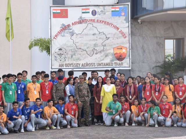 भारतीय सेना के जाबाजों ने जैसलमेर में त्रिशक्ति अभियान किया पूरा