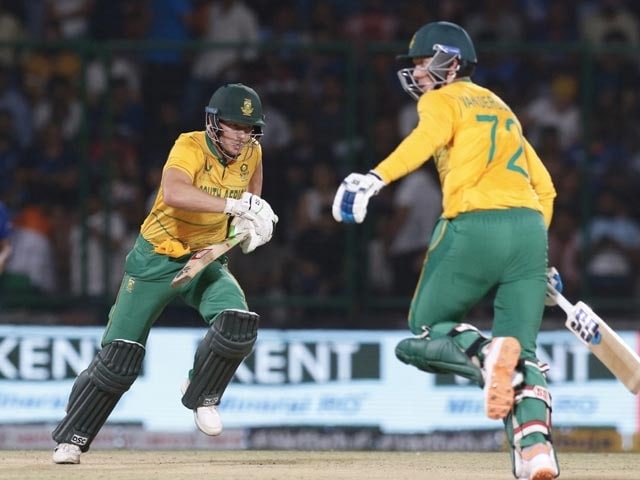 Photo : 1st T20I: David Miller, Rassie van der Dussen Shine As South Africa Defeat India
