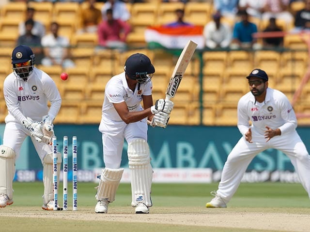 Photo : 2nd Test, Day 2: Sri Lanka 28 For 1 At Stumps In Chase Of 447 vs India