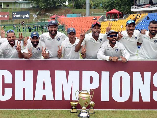 Photo : 3rd Test: India Beat Sri Lanka By Innings And 171 Runs, Sweep Series 3-0