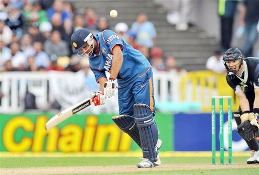 India's Rohit Sharma bats against New Zealand in the 5th ODI match at Auckland on Saturday. (AP Photo) India win ODI series 3-1