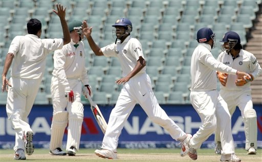 India Win First Test | Photo Gallery