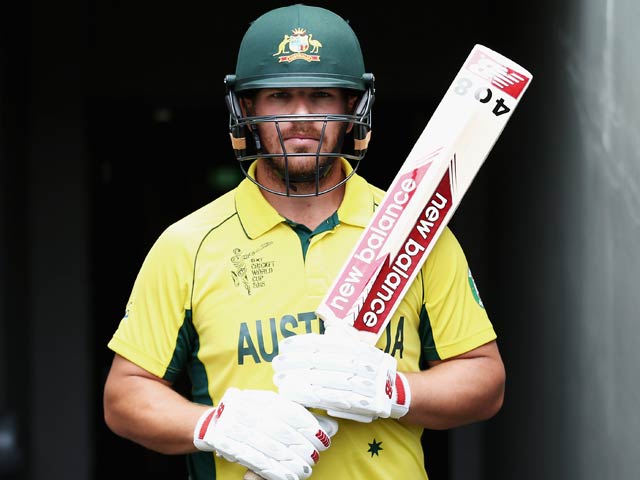 Aaron Finch Slams Explosive Ton in Maiden  World Cup Match
