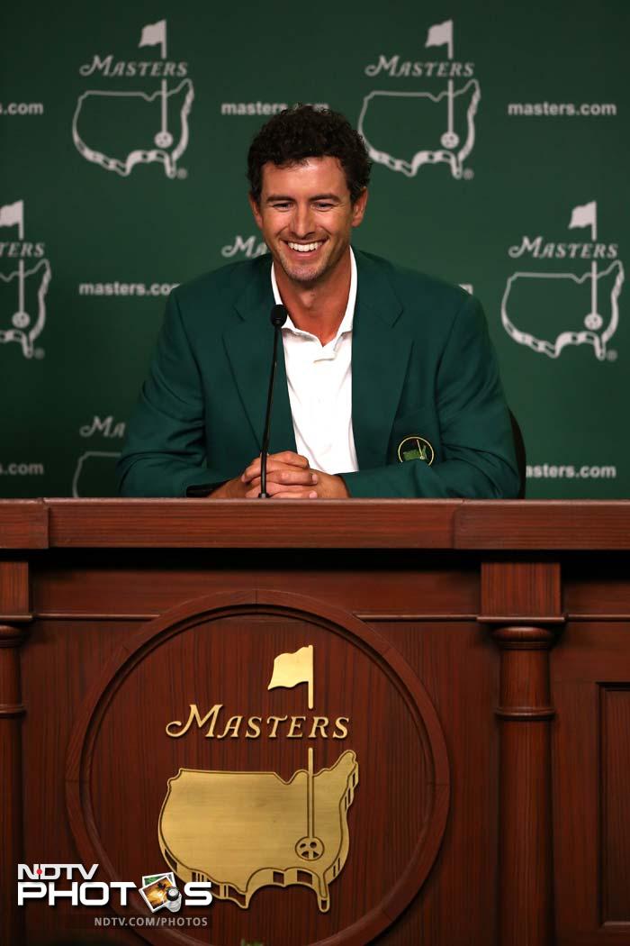 "I don't know how that happened," Scott said. "It seems a long, long way from a couple years ago, or last July when I was trying to win a major." (AFP image)