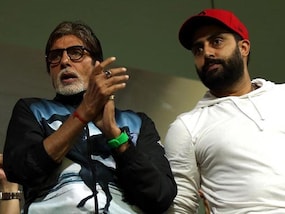 Amitabh and Abhishek Bachchan Lead Mumbais Cheer Team