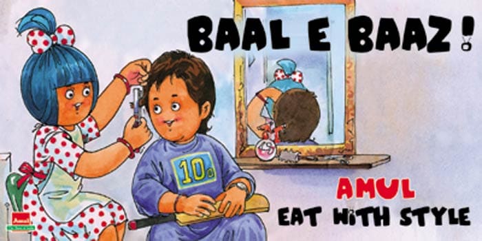 Not just his cricket but even his style was complimented. Amul's tribute to Sachin, over the years