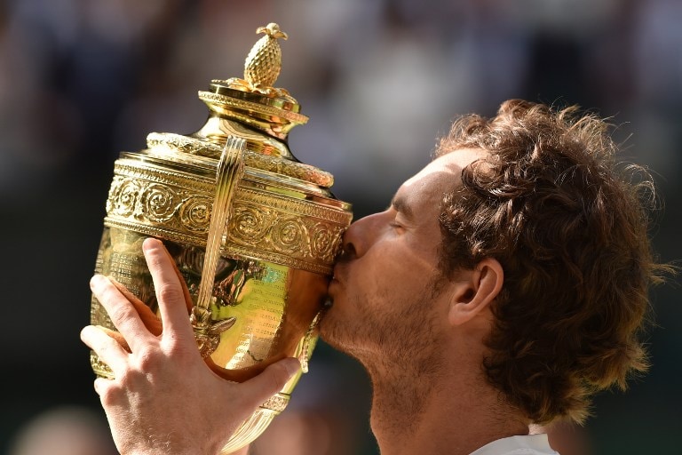 Photo : Wimbledon 2016: Andy Murray Beats Milos Raonic to Lift Third Career Major