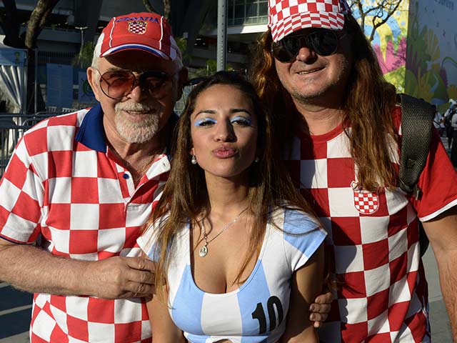 FIFA World Cup: Argentina Fans Party After 1st Win