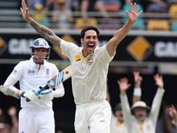 Ashes: Mitchell Johnson takes Australia to 381-run victory