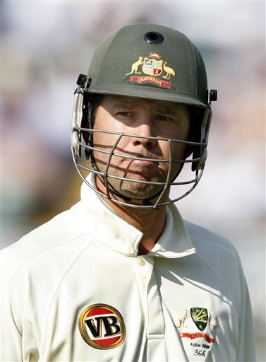 Ricky Ponting leaves the field after being bowled LBW by Stuart Broad on Day 1 of the fourth Test between England and Australia in Leeds. (AP Photo) Ashes: 4th Test, Day 1