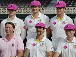 An Ashes pinkwash: Aussie style!
