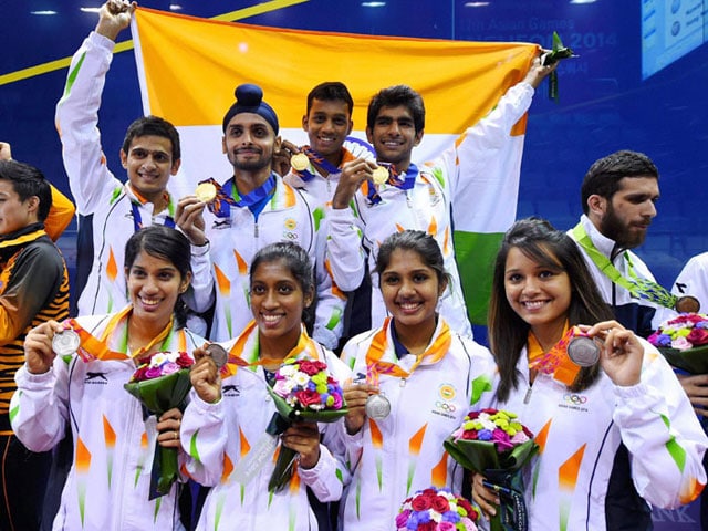 Photo : Asian Games: India Clinch Historic Golds in Archery, Squash on Day Full of Medals