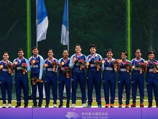 Photo : Asian Games 2023: Indian Women's Cricket Team Clinches Historic Gold