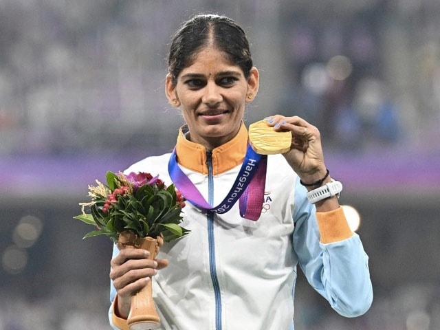 Photo : Asian Games, October 3: India's Medal Rush In Athletics Continues