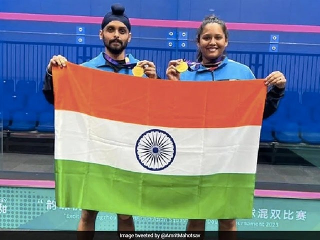 Photo : Asian Games, October 5: India Shine In Squash, Archery As Medal Rush Continues
