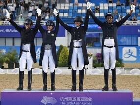 Asian Games, September 26: Equestrian Team Adds Historic Gold