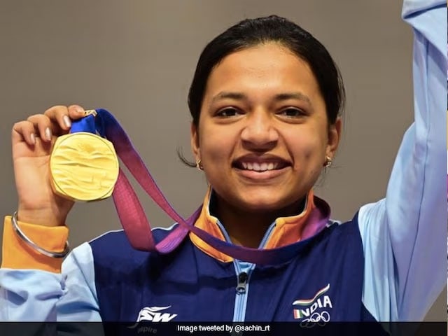 Photo : Asian Games, September 27: Shooters, Roshibina Devi On Song For India