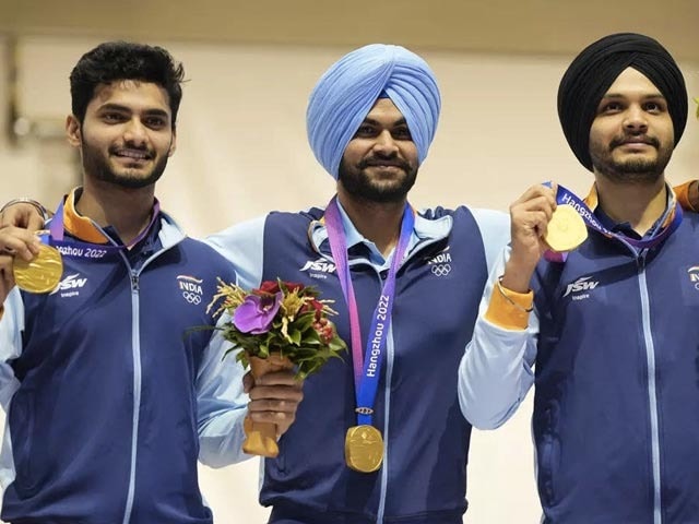 Photo : Asian Games, September 28: Shooters, Roshibina Add To India's Medal Tally