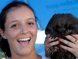 Tennis stars go wild Down Under!
