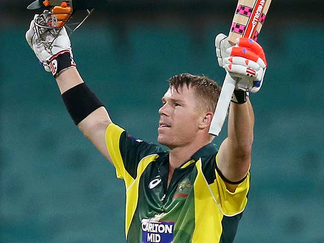 Warner Counters Morgan Ton to Lead Australia to Big Win in First ODI