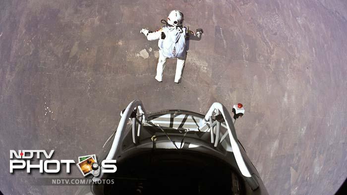He might be a professional skydiver but the feat is something extraordinary. Even he himself agreed and said: "I think 20 tons have fallen from my shoulders. I prepared for this for seven years."