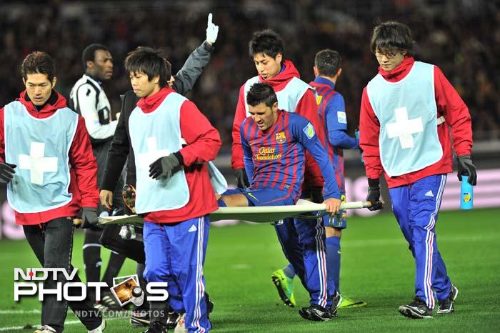 <b>David Villa:</b> Barcelona's celebrations of winning the Club World Cup were marred by a serious injury to striker David Villa in the semi-final of the tournament. The Spaniard suffered a fractured shin and is likely to be out of action for 5-6 months, putting him out of the rest of the season for Barca and also casting doubts on his participation in Euro 2012. However, Spain's record goal-scoring striker will not give up easily and will work hard to comeback stronger and also fight against time to be fit for the European tournament.