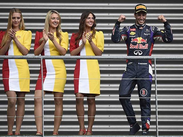 Photo : Daniel Ricciardo Wins Belgian Grand Prix