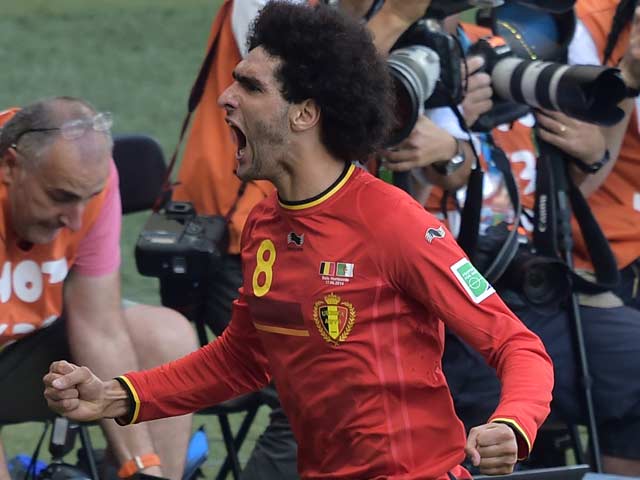 FIFA World Cup: Mertens, Fellaini Help Belgium Win 2-1 Against Algeria