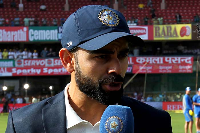 India made two changes in the playing XI. Karun Nair came in place of Jayant Yadav and Abhinav Mukund was included in place of injured Murali Vijay Bengaluru Test, Day 1: Nathan Lyon Skittles India For Paltry 189, Australia On Top