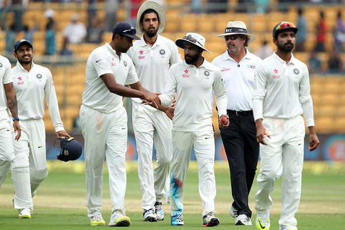 Ravindra Jadeja took 7th 5-wicket haul of his Test career Bengaluru Test, Day 3: Pujara, Rahane Lead Hosts' Resistance
