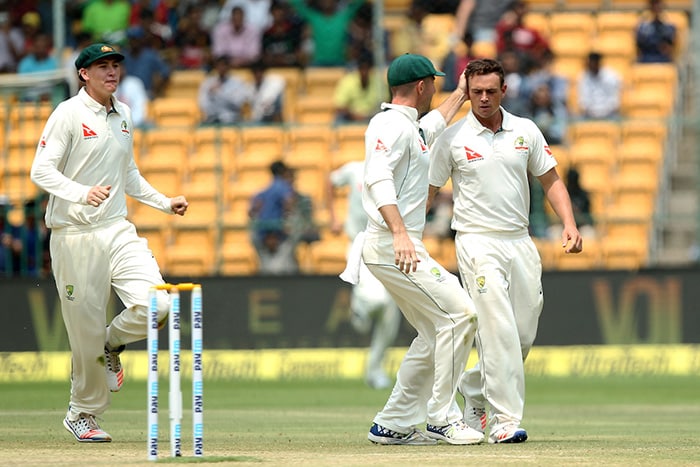 KL Rahul fell after scoring 51 Bengaluru Test, Day 3: Pujara, Rahane Lead Hosts' Resistance