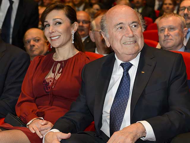 Photo : The King of Football and His Lady Luck