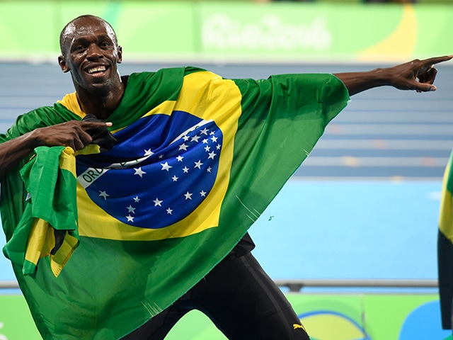 Photo : Rio 2016: Usain Bolt Stamps Class, Then Parties After Final Race at Olympics